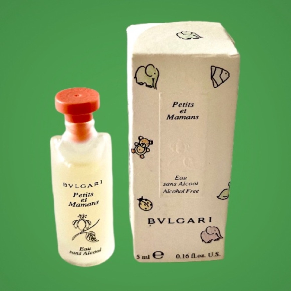 🇮🇹 BVLGARI VINTAGE BVLGARI PARFUMS PETITS ET MAMANS EAU SANS ALCOOL 5 ml
